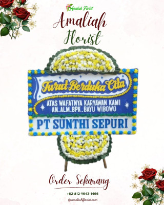 Papan Bunga Duka di Seberuang