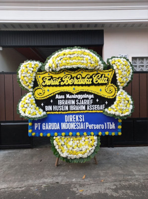 Papan Bunga Duka di Seberuang